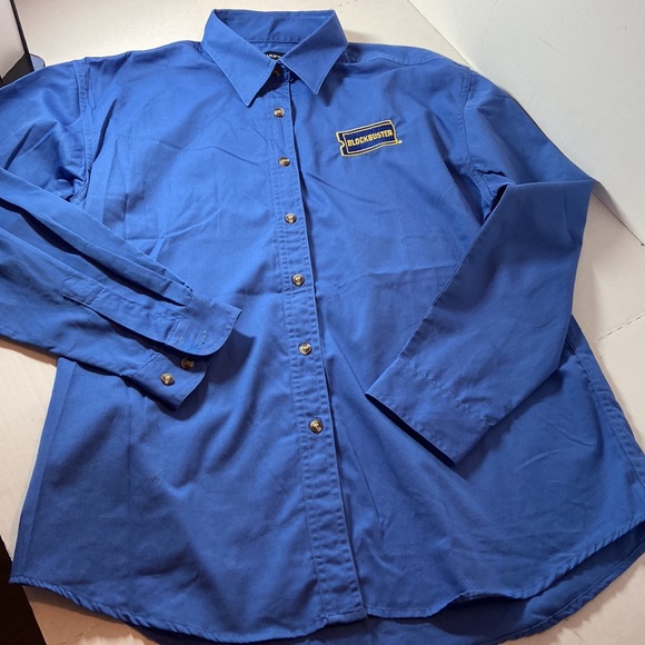 Blockbuster Video Employee button-down Dress Shirt - Picture 5 of 5
